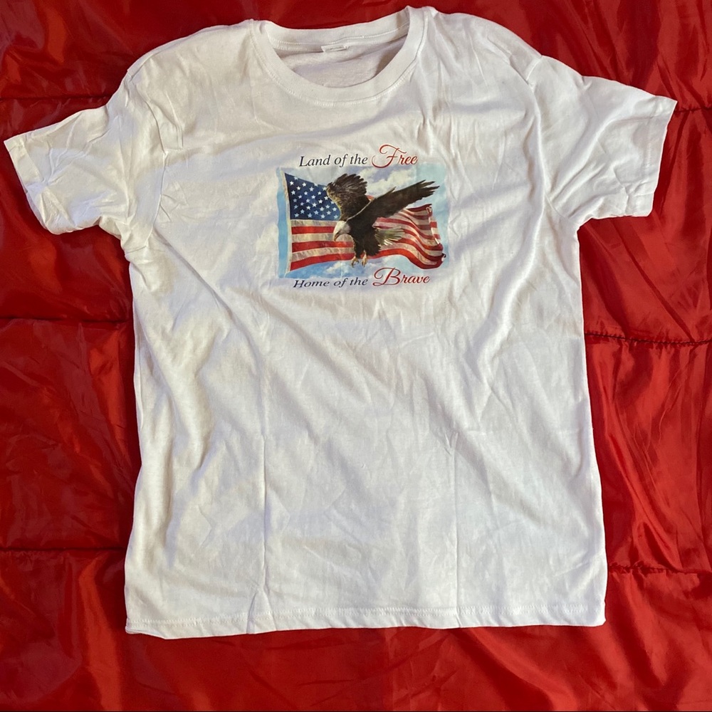 Men’s Land Of The Free Home Of The Brave